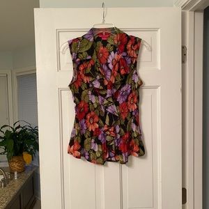 Floral tank top